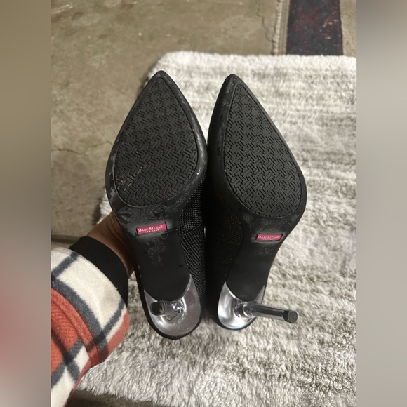 NEW— Isaac Mizrahi black heels Sz 9 - Picture 5 of 5